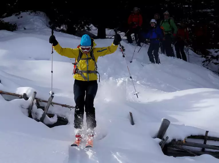 Wochenendskitouren im Matschertal, Südtirol