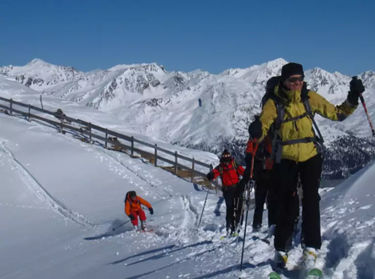 Wochenendskitouren im Matschertal, Südtirol