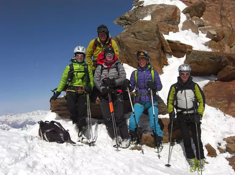 Wochenendskitouren im Matschertal, Südtirol