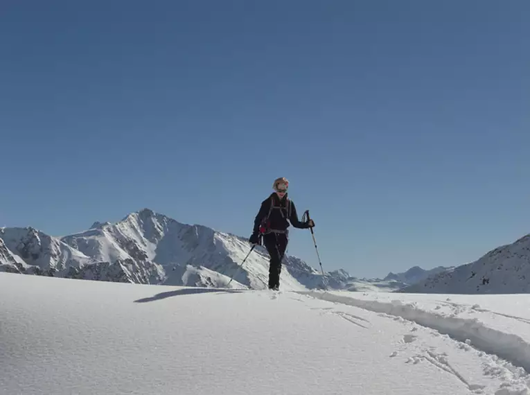 Wochenendskitouren im Matschertal, Südtirol