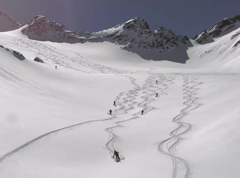 Wochenendskitouren im Matschertal, Südtirol