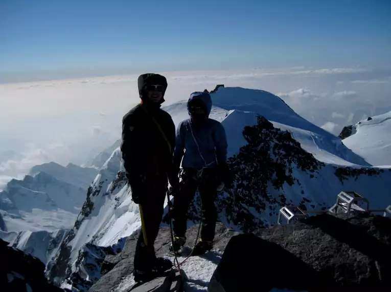 Im Mai auf die Dufourspitze