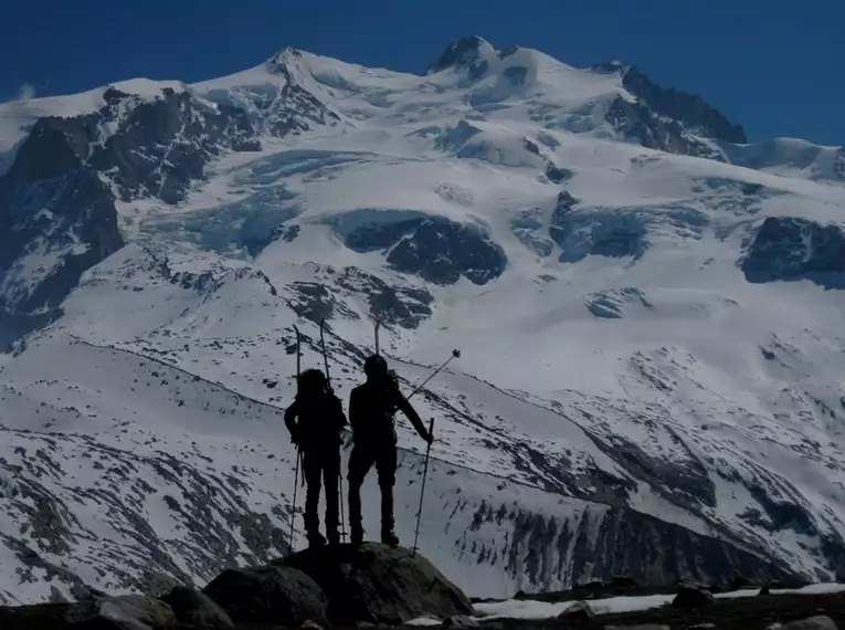 Im Mai auf die Dufourspitze