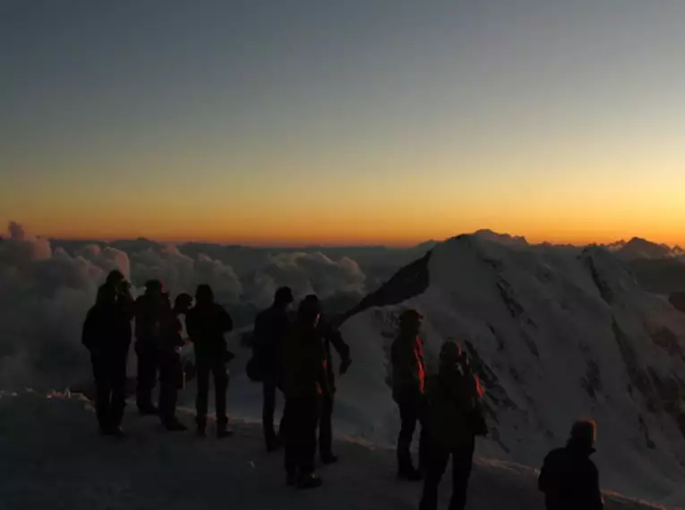 Im Mai auf die Dufourspitze