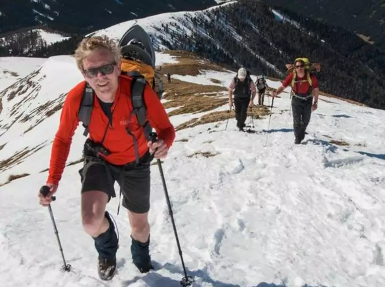 Mittelschwere Schneeschuhtouren in den Dolomiten