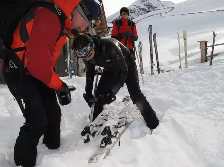 Anfänger Freeride-Kurs in den Kitzbüheler Alpen