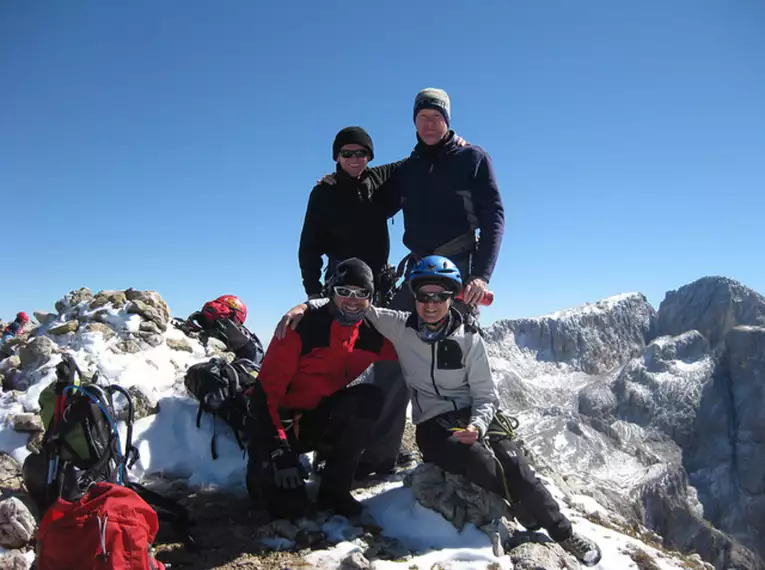 Klettersteigwoche durch den Rosengarten