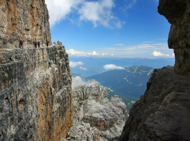 Klettersteigerlebnis Brenta