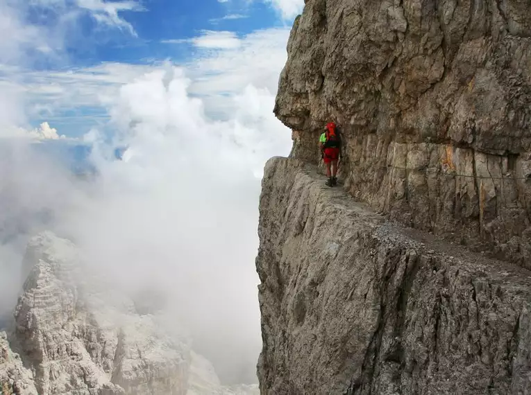 Klettersteigerlebnis Brenta