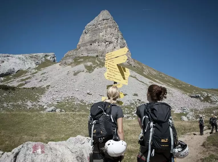 Klettersteigausbildung im Rofangebirge für Anfänger