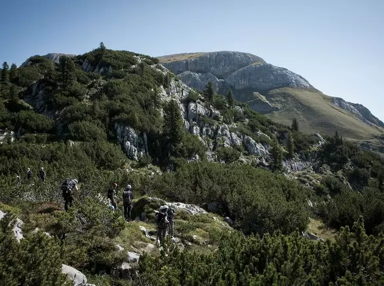 Klettersteigausbildung im Rofangebirge für Anfänger