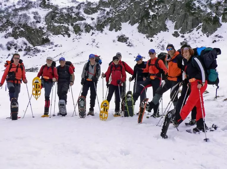 Schneeschuh-Transalp