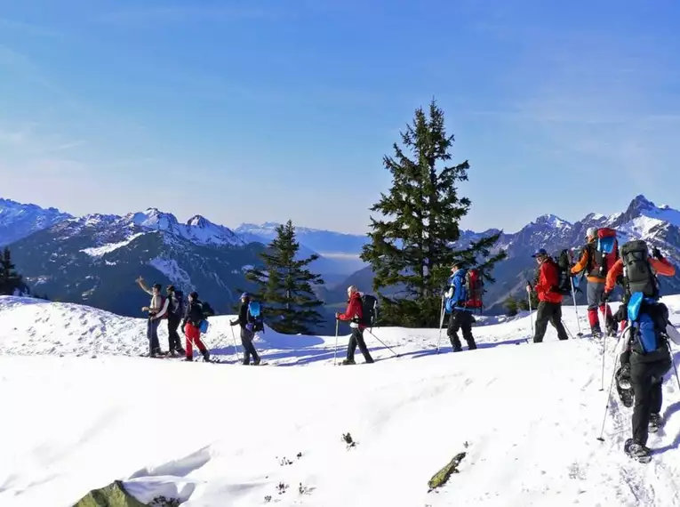 Schneeschuh-Transalp