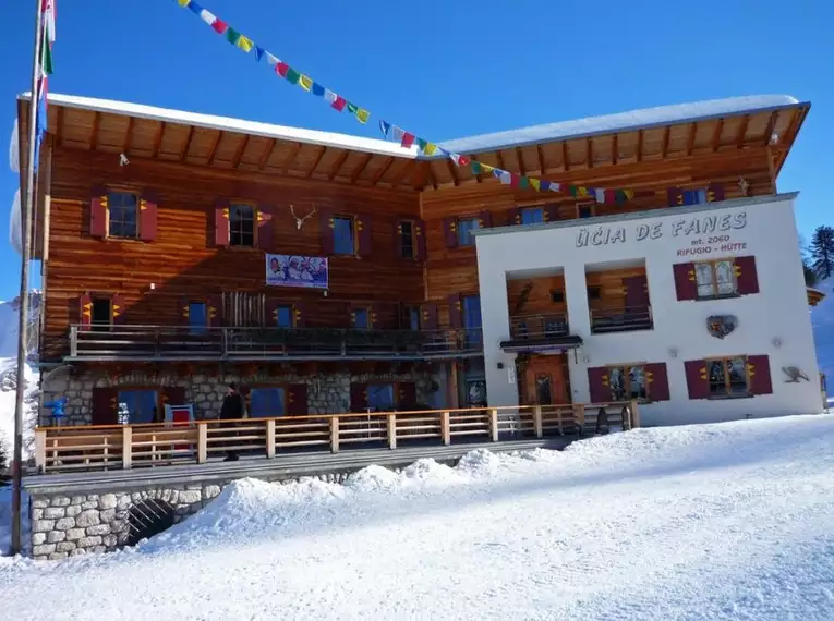 Schneeschuhwoche Dolomiten – Faneshütte