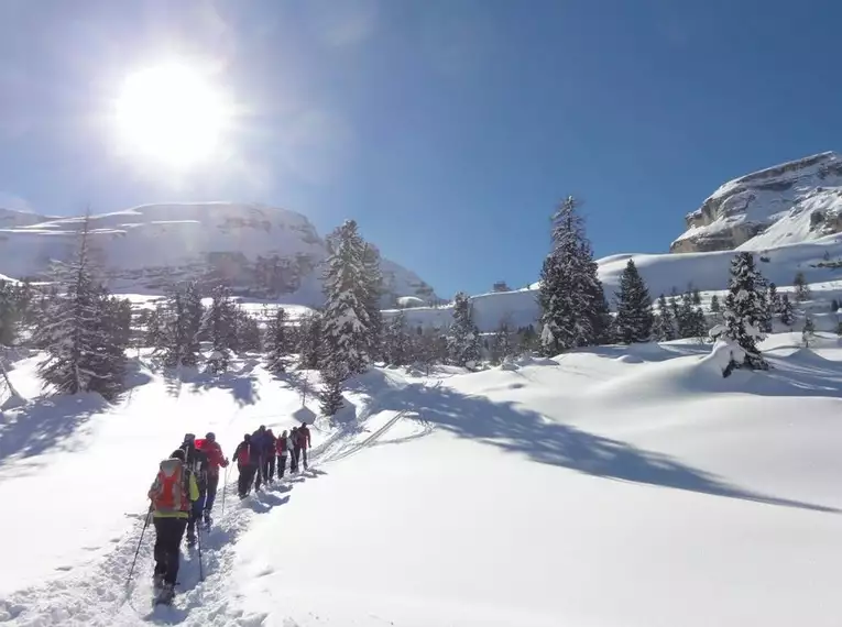 Schneeschuhwoche Dolomiten – Faneshütte