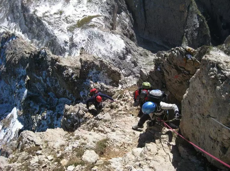 Klettersteigwoche rund um Cortina