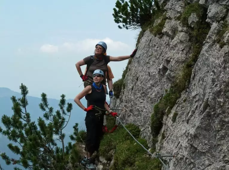 Anspruchsvolle Wochenend-Klettersteigtouren rund um Oberstdorf