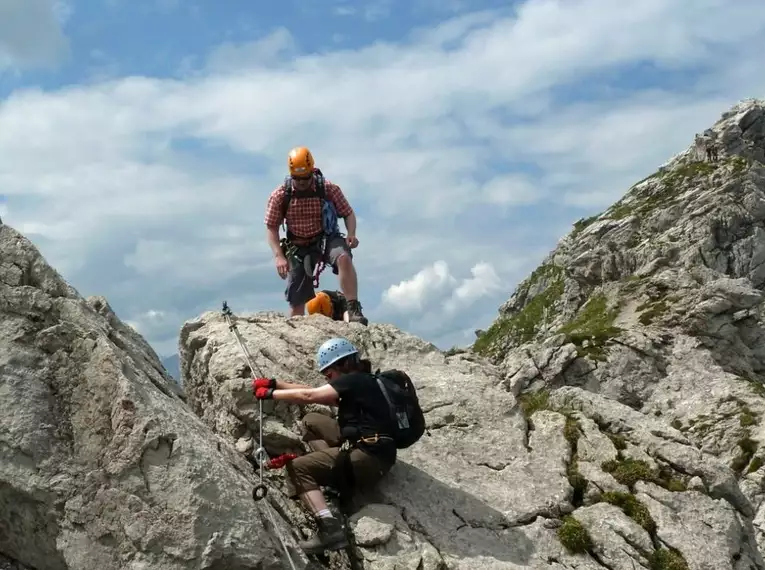 Anspruchsvolle Wochenend-Klettersteigtouren rund um Oberstdorf