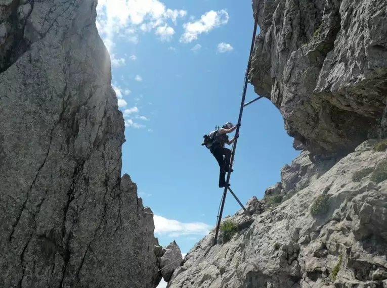 Anspruchsvolle Wochenend-Klettersteigtouren rund um Oberstdorf