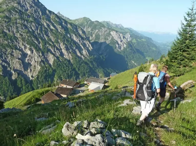 Der große Walserweg - 1. Teil