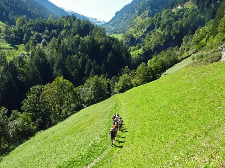 Der Meraner Höhenweg mit Gepäcktransport