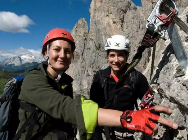 Luftige Klettersteige am Gardasee