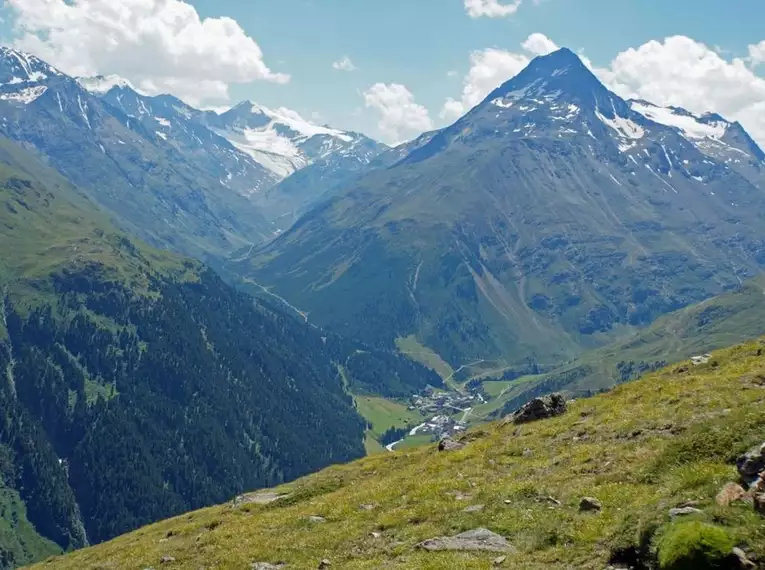 Auf dem E5 von Oberstdorf nach Meran - mit Gepäcktransport