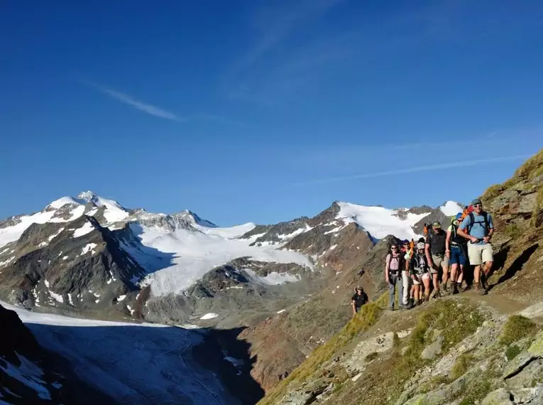 Alpenüberquerung E5-mit Besteigung des Similaun