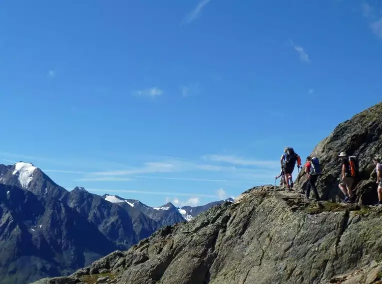 Alpenüberquerung E5-mit Besteigung des Similaun