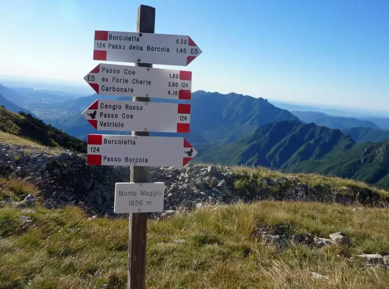 Fernwanderweg E5 von Rovereto nach Verona mit Opernbesuch in der Arena