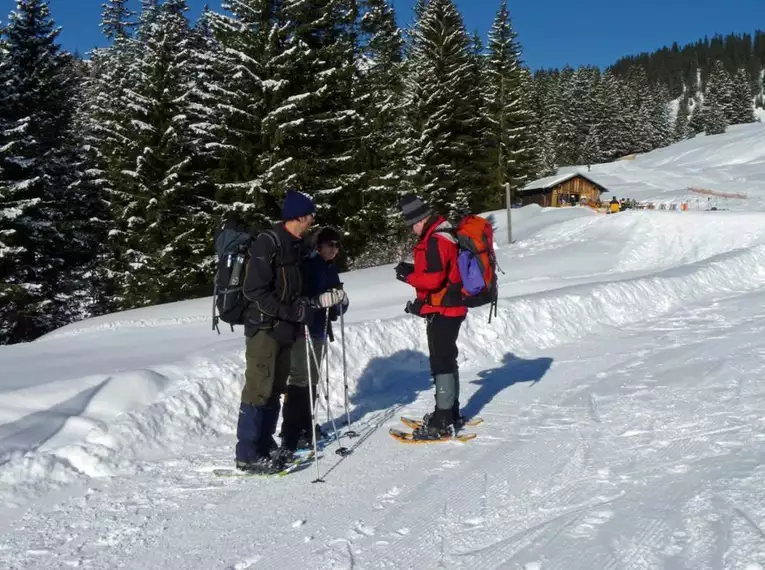 Schneeschuhwanderungen im Allgäu