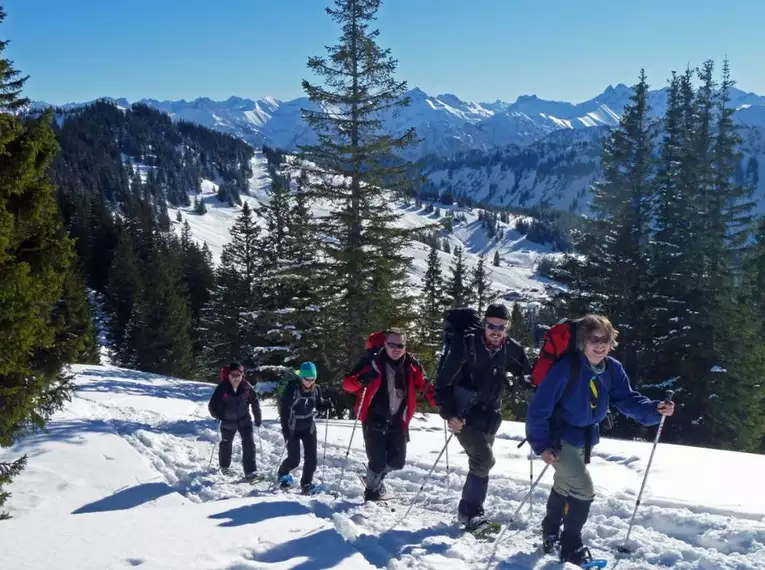 Schneeschuhwanderungen im Allgäu