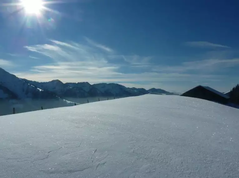 Schneeschuhwanderungen im Allgäu