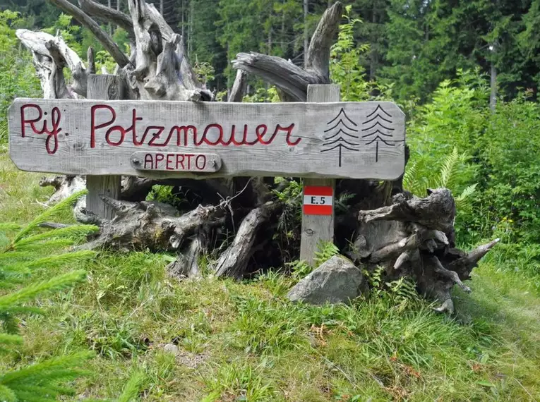 Auf dem E5 von Bozen nach Trient - mit Gepäcktransport