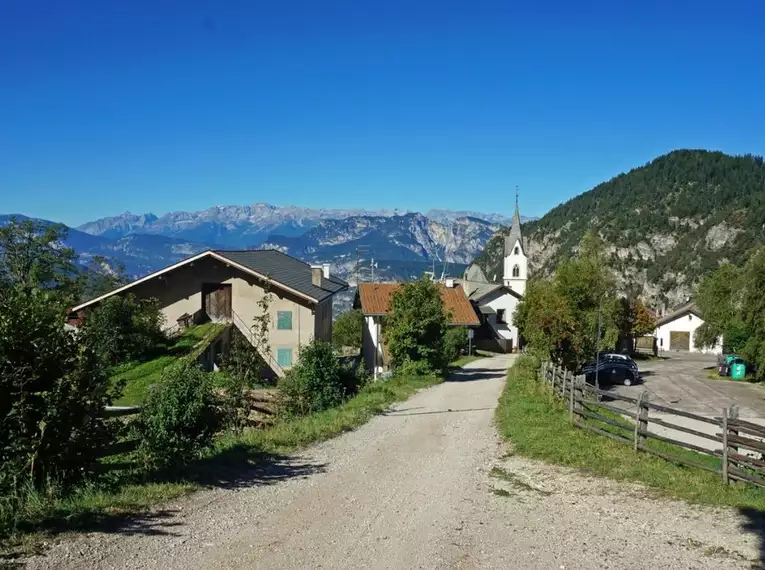 Auf dem E5 von Bozen nach Trient - mit Gepäcktransport