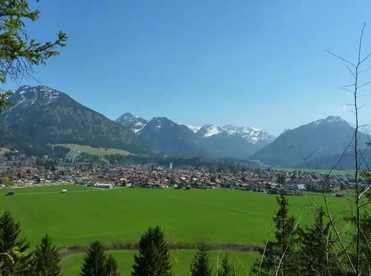 Von Oberstdorf auf die Zugspitze