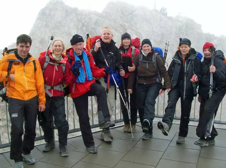 Von Oberstdorf auf die Zugspitze