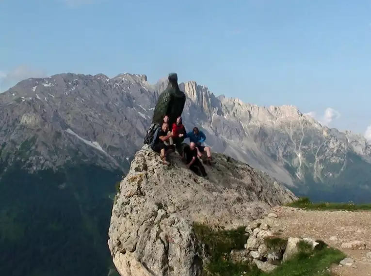 Mittelschwere Rosengarten Klettersteigwoche