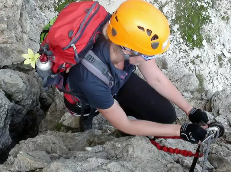 Mittelschwere Rosengarten Klettersteigwoche