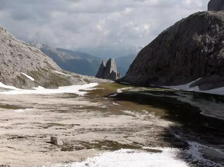 Mittelschwere Rosengarten Klettersteigwoche