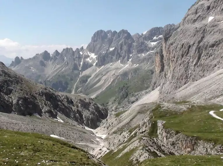 Mittelschwere Rosengarten Klettersteigwoche