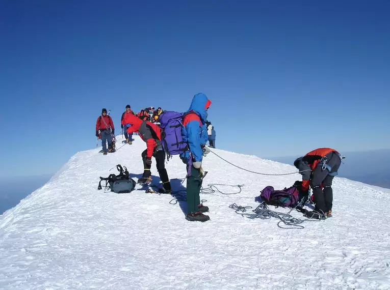 Mont Blanc - mit La Tresenta  und Gran Paradiso