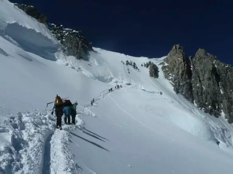 Mont Blanc - mit La Tresenta  und Gran Paradiso