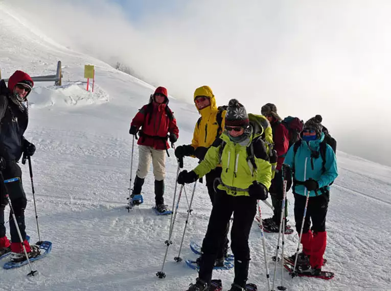 Auf Schneeschuhen unterwegs in Tirol