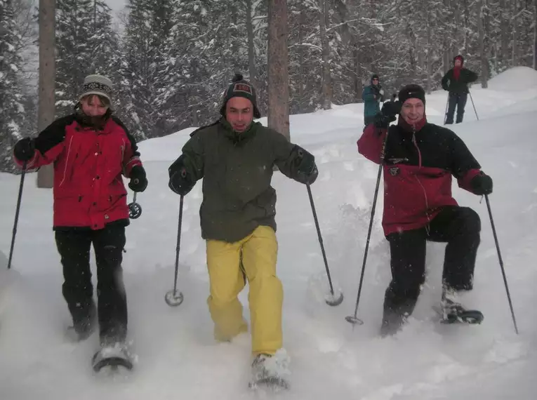 Mittelschwere Schneeschuhtouren in den Dolomiten