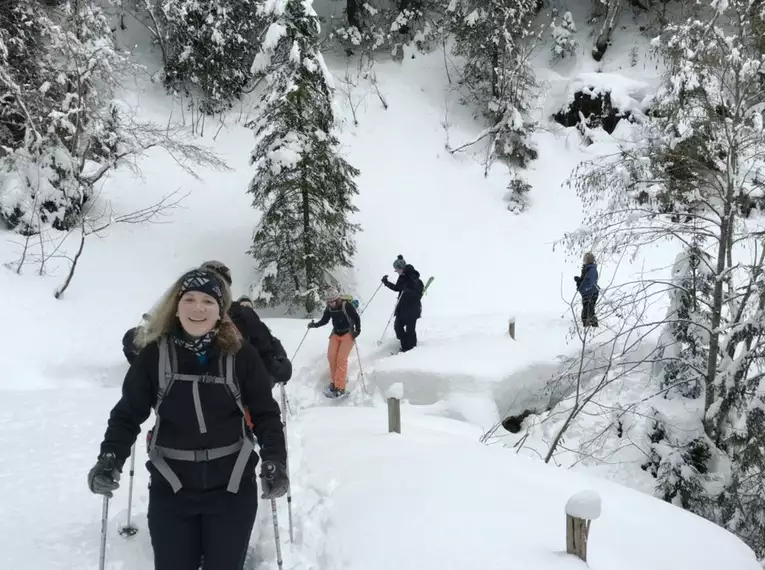 Schneeschuhwanderungen im Allgäu