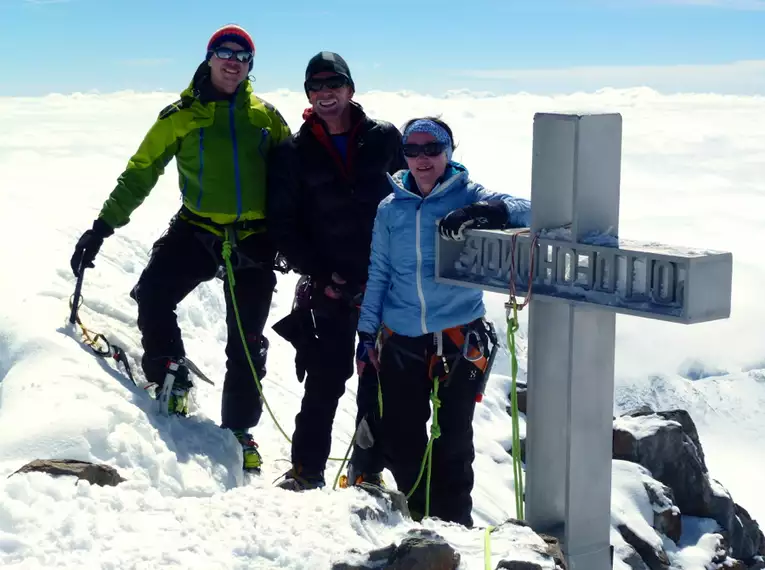 Skidurchquerung entlang der Berner Oberland Haute Route