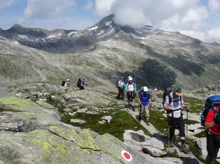 Überquerung der Alpen von Kitzbühel ins Ahrntal 