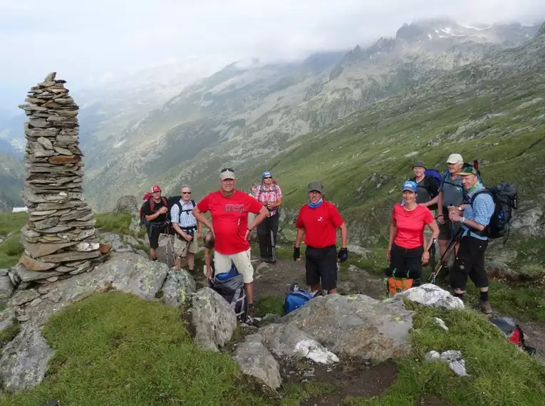 Überquerung der Alpen von Kitzbühel ins Ahrntal 