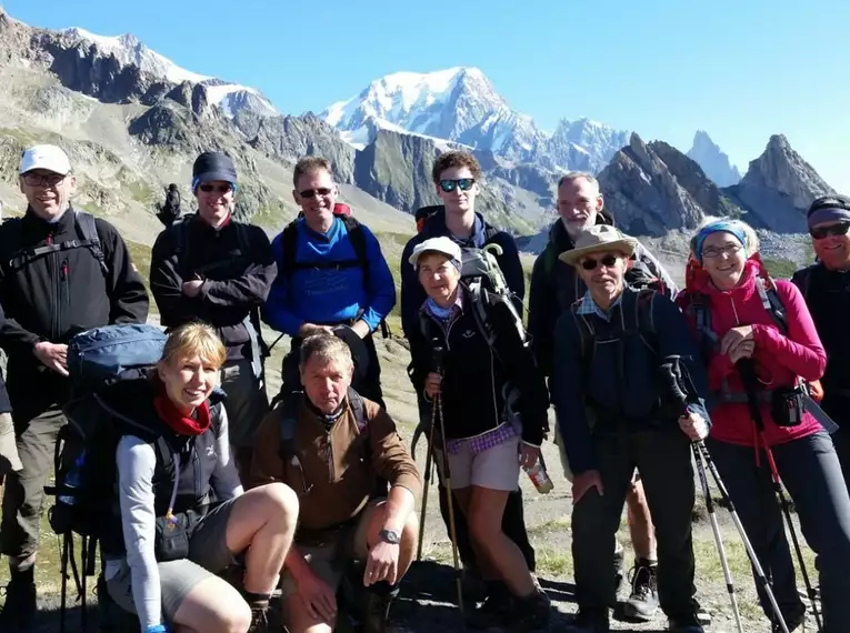 Tour du Mont Blanc - mit Gepäcktransport